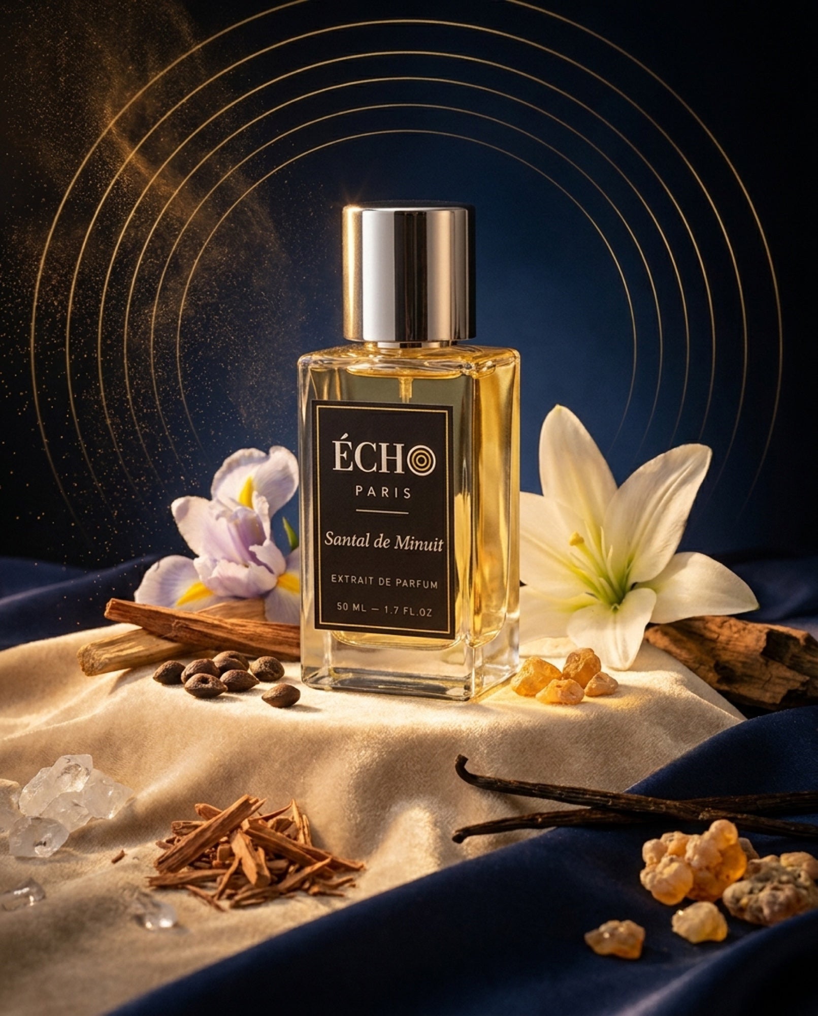 ÉCHO PARIS — Santal de Minuit, univers santal/lys/benjoin